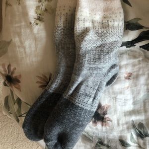 Gray cabin socks